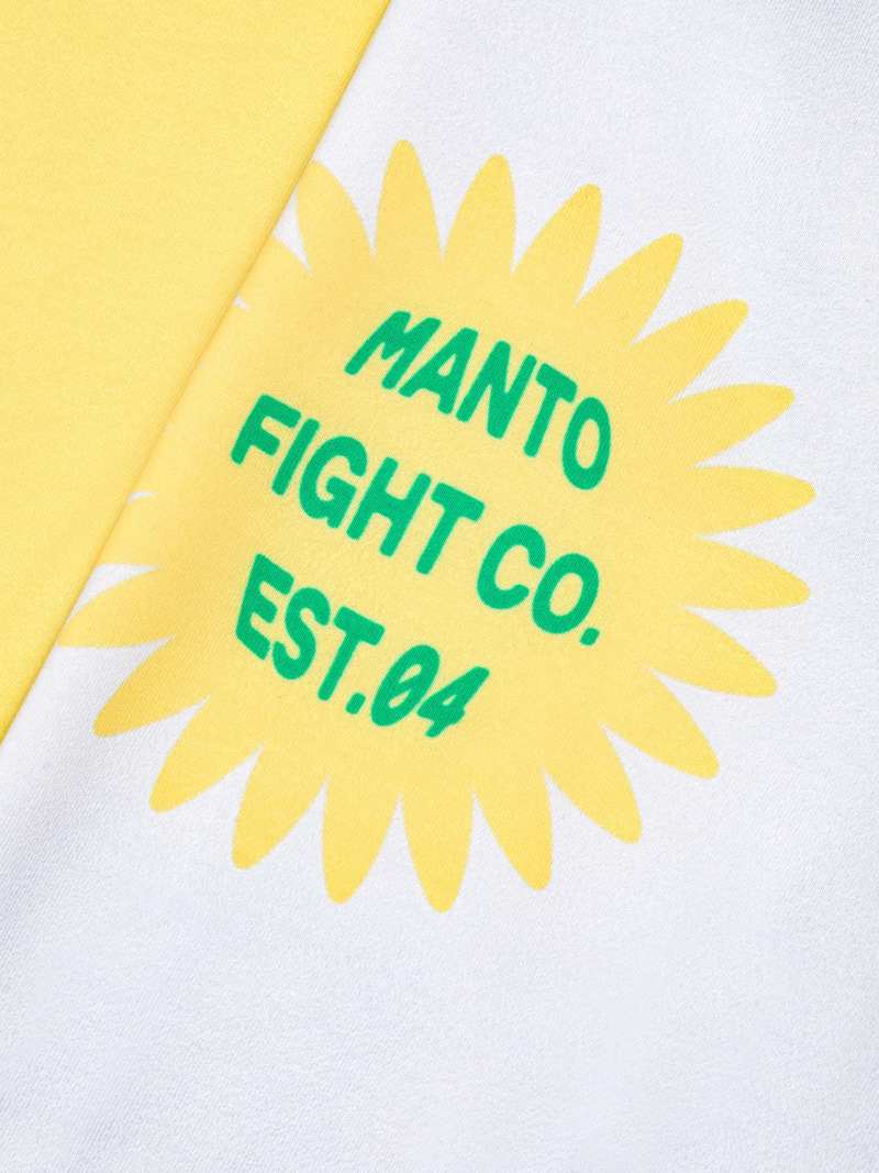 MANTO rashguard CROSS - yellow